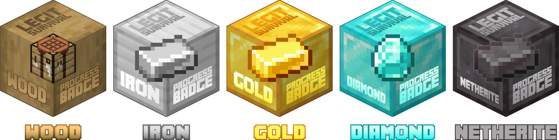 Legit Survival Progress Badges Legit Survival Progress Badges